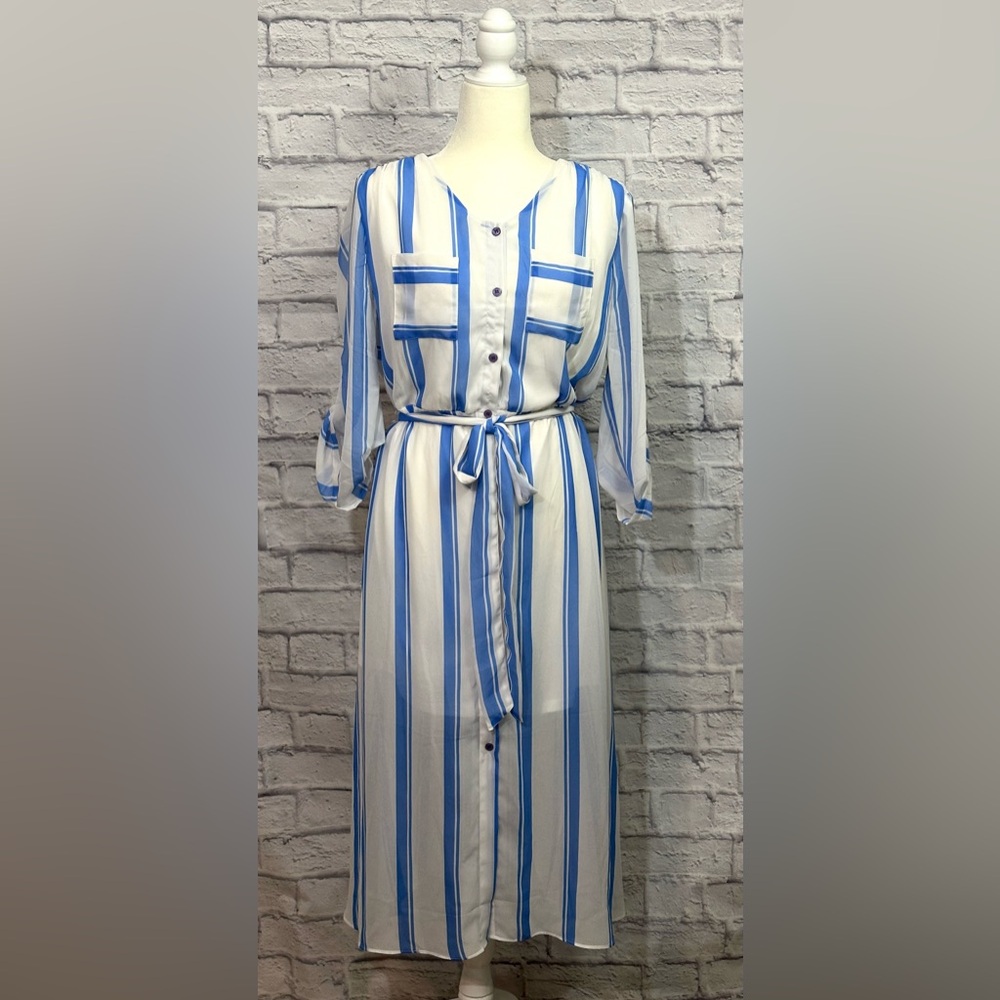 Allison Brittney summer maxi dress NWOT